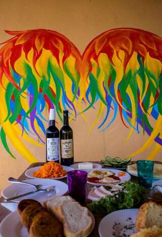 Гостевой дом Hotel Orange Kutaisi Кутаиси Двухместный номер Делюкс с 1 кроватью и ванной-8